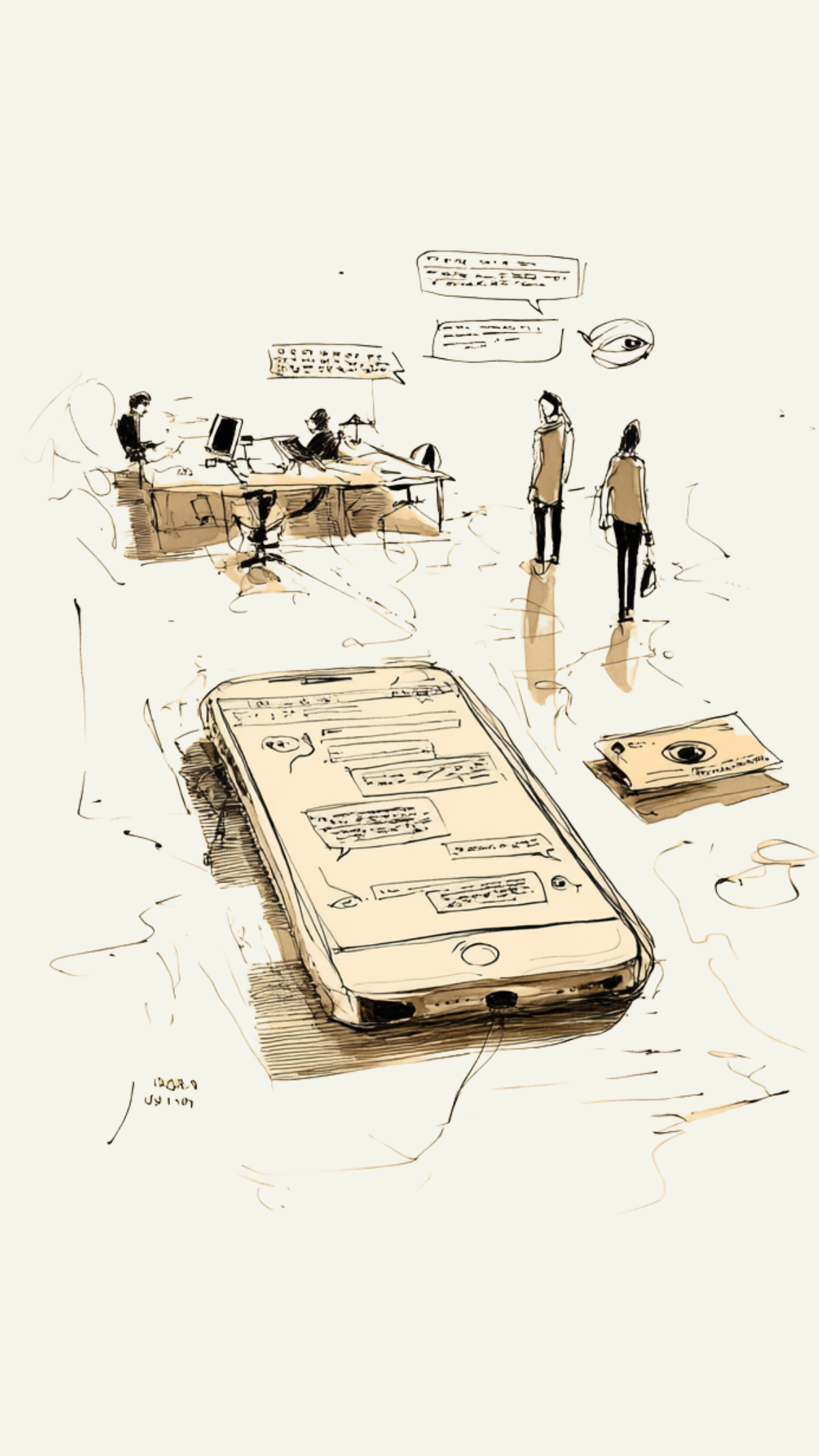 Can my boss read messages sent through my work phone?