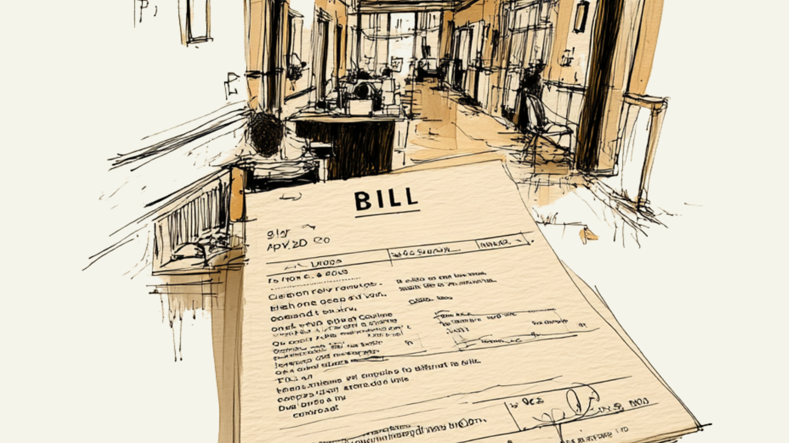 Can a hospital charge me for something I was not told about beforehand?