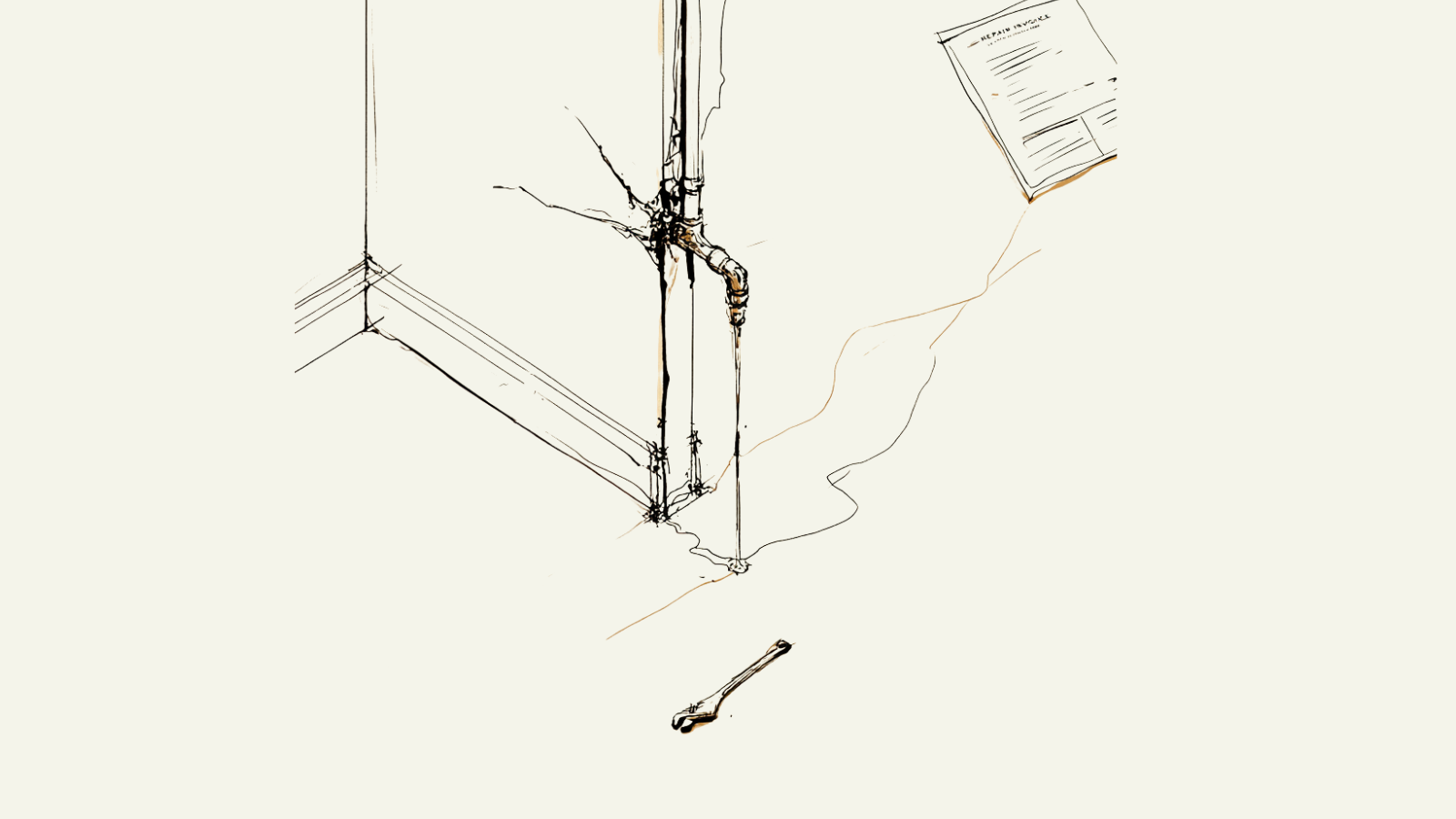 Who pays if a plumber damages my house?